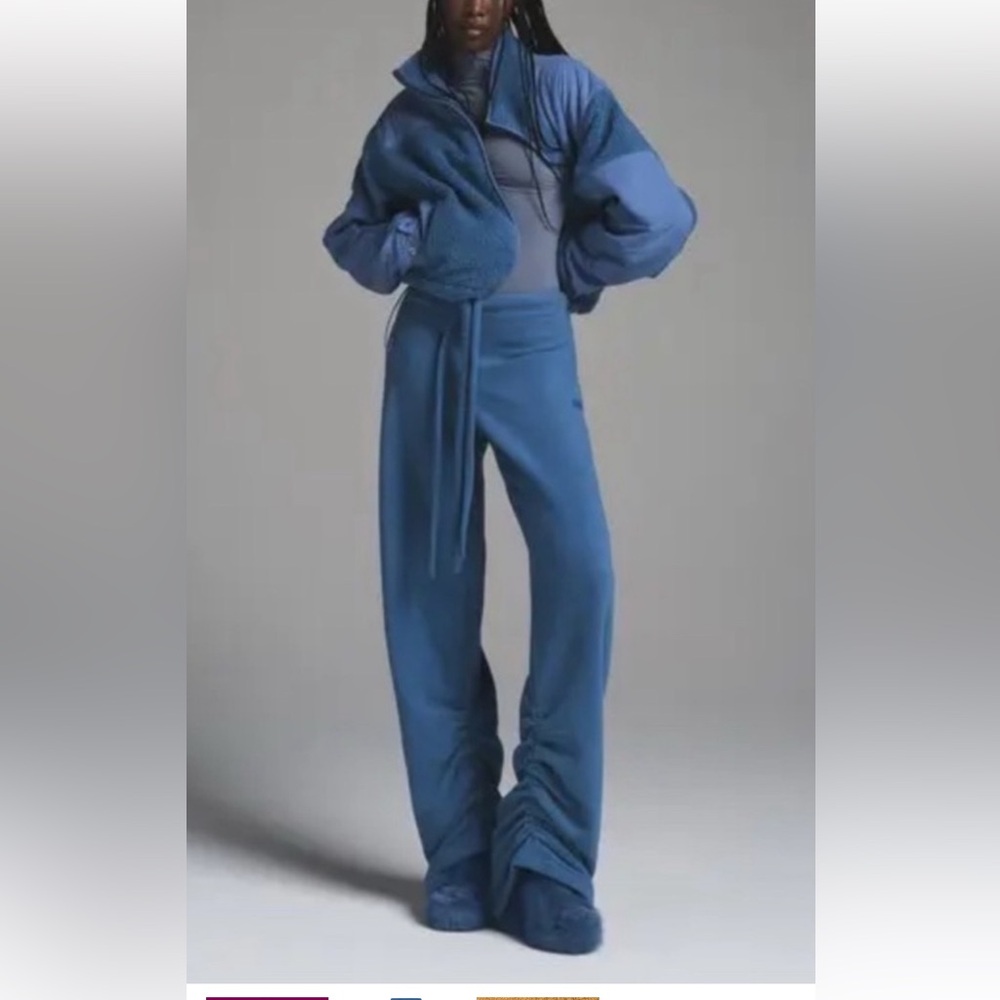 Skims oversized fleece pants